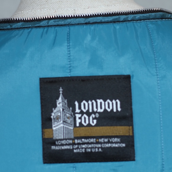 London Fog Double Breasted Trench Coat & Vest - Picture 16 of 16